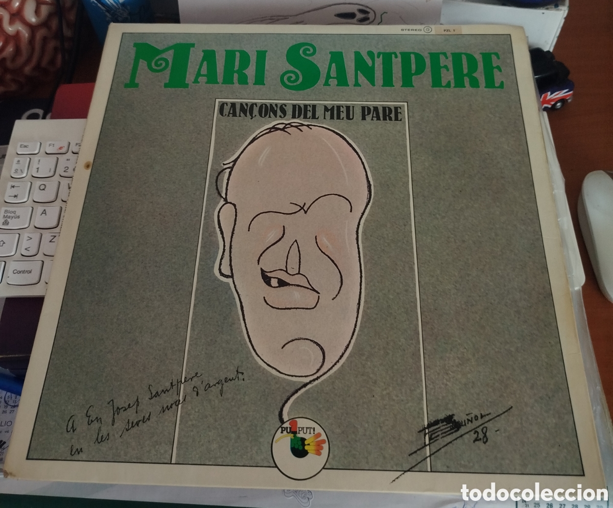 Discos de vinilo: Mari Santpere - Can&ccedil;ons del mey pare