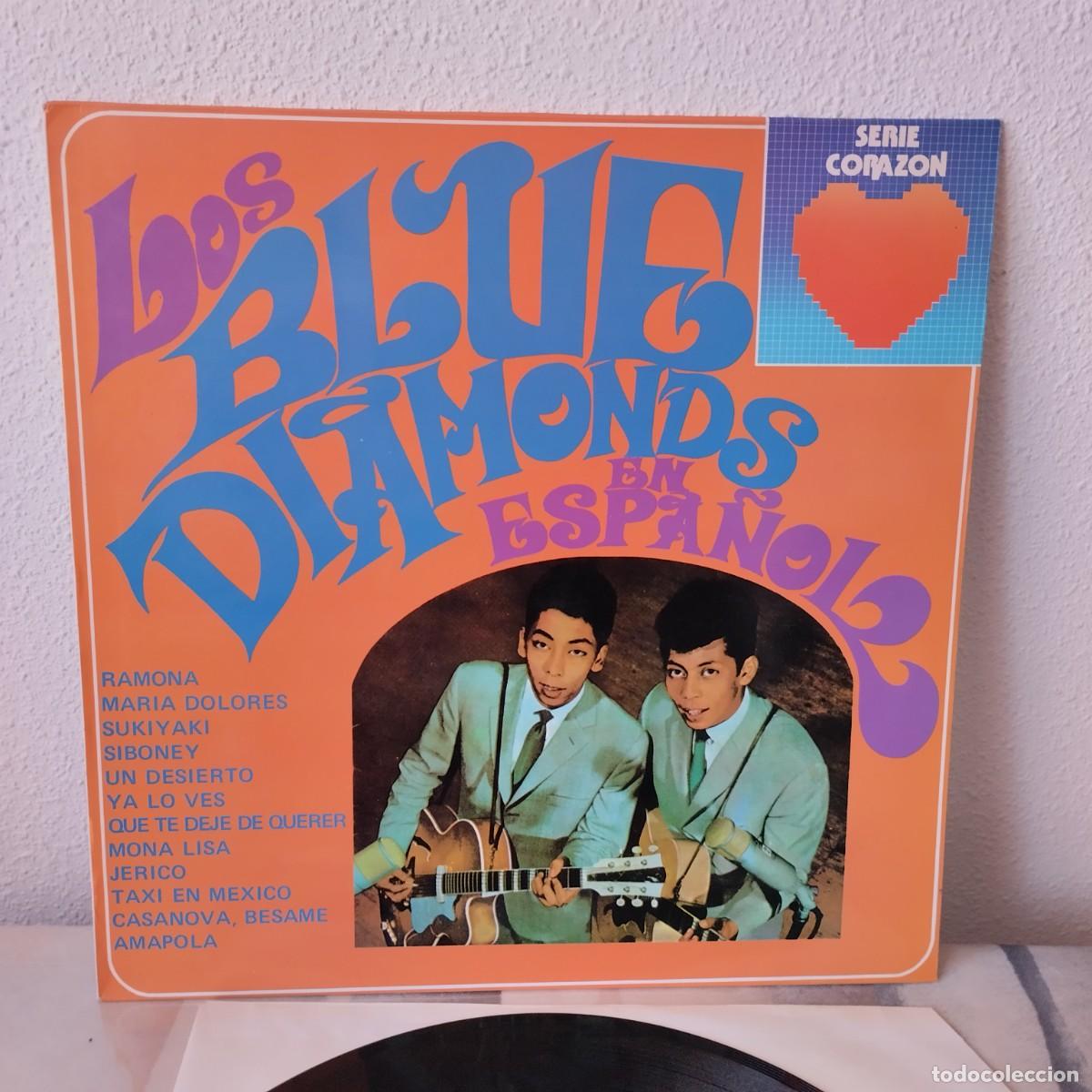 Discos de vinilo: LP Los Blue Diamonds* - En Espa&ntilde;ol (LP, Comp, RE) 1986 Espa&ntilde;a