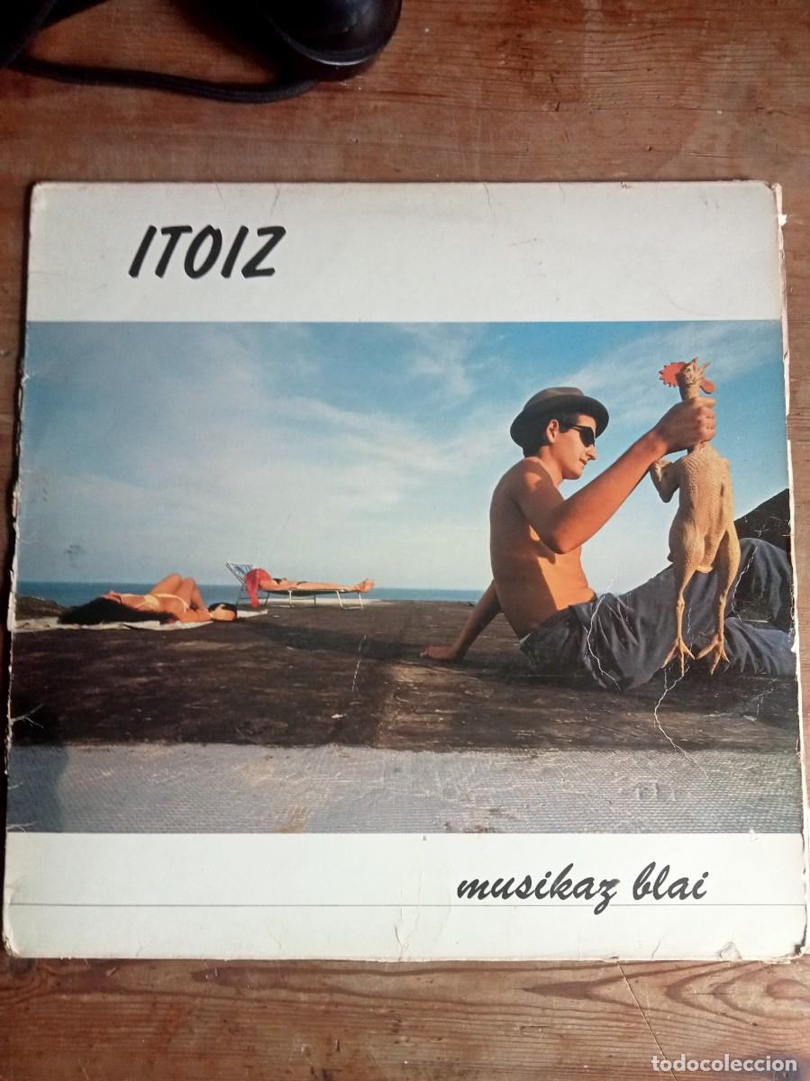 Discos de vinilo: Itoiz - Musikaz Blai - LP. sello Elkar 1983
