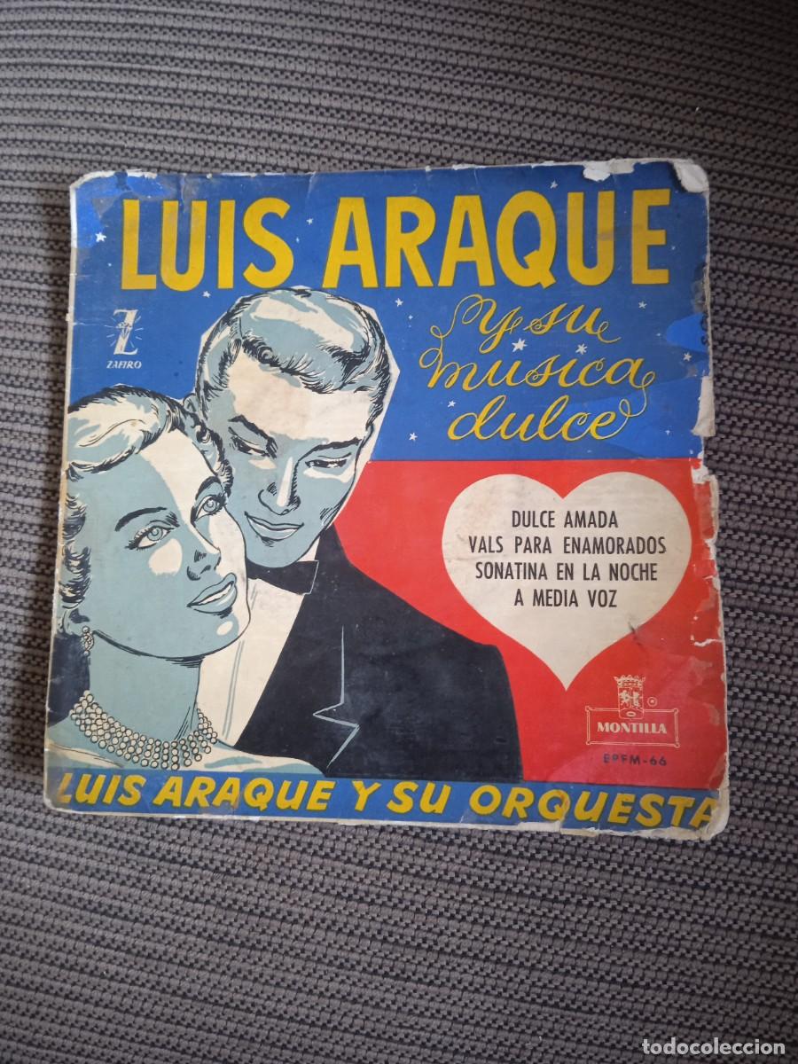 Discos de vinilo: Luis Araque | Dulce amada vals para enamorados| Disco Vinilo Musica