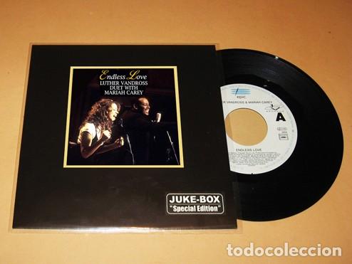 Discos de vinilo: MARIAH CAREY & LUTHER VANDROSS - ENDLESS LOVE - SINGLE VINILO 7&rdquo; - 1994 - JUKE-BOX