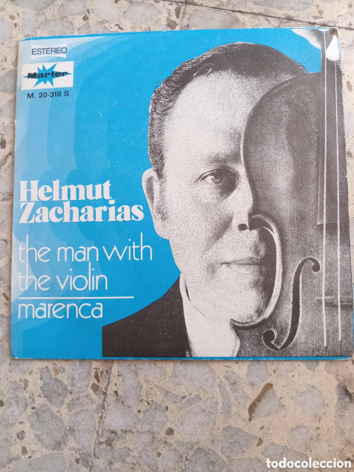 Discos de vinilo: SGL HELMUT ZACHARIAS THE MAN WITH THE VIOLIN 1975