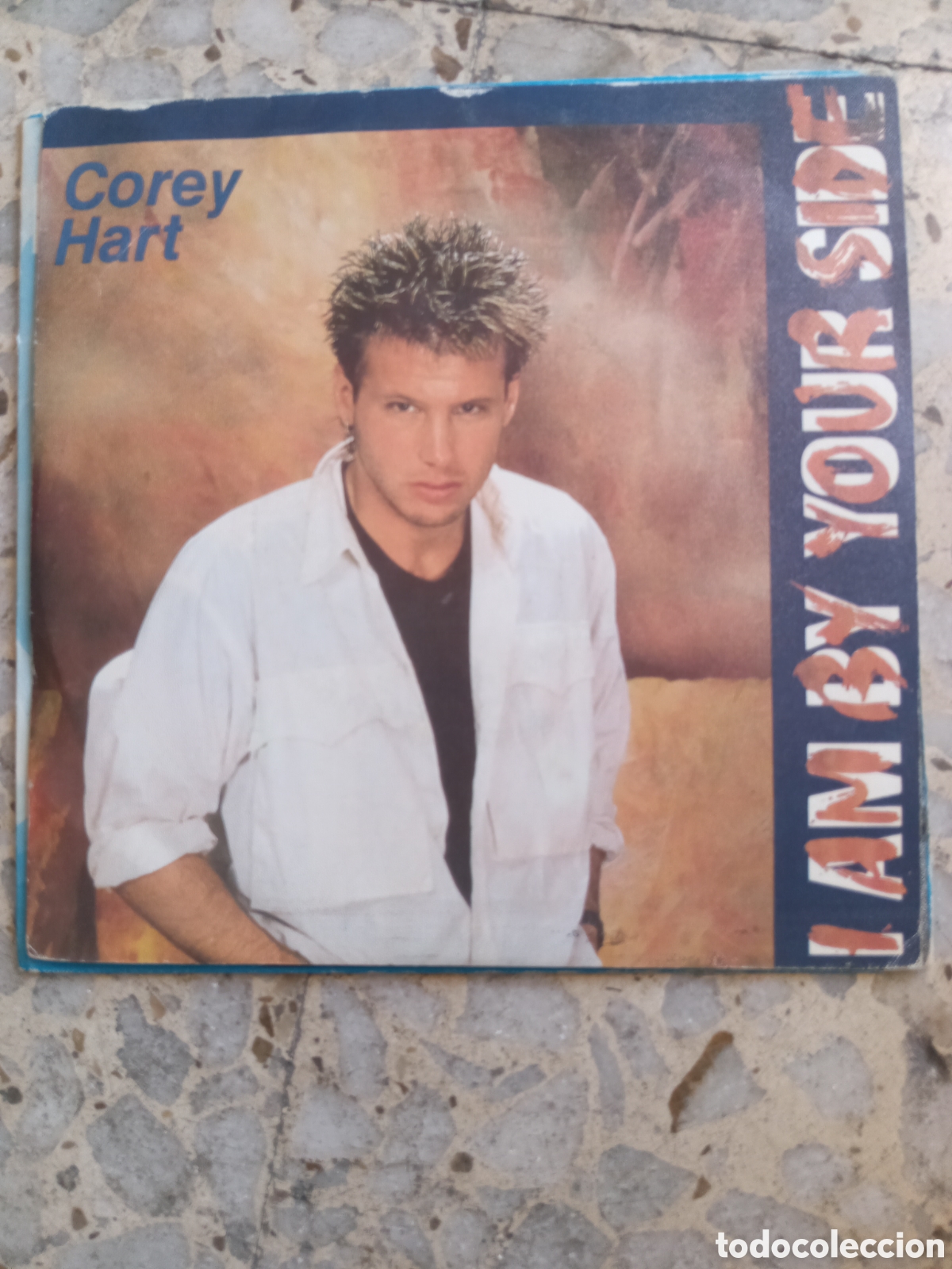 Discos de vinilo: SGL COREY HART I AM BY YOUR SIDE 1986
