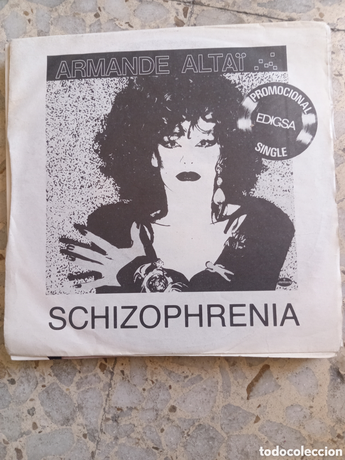 Discos de vinilo: SGL ARMANDE ALTAI SCHIZOPHRENIA 1982 PROMO