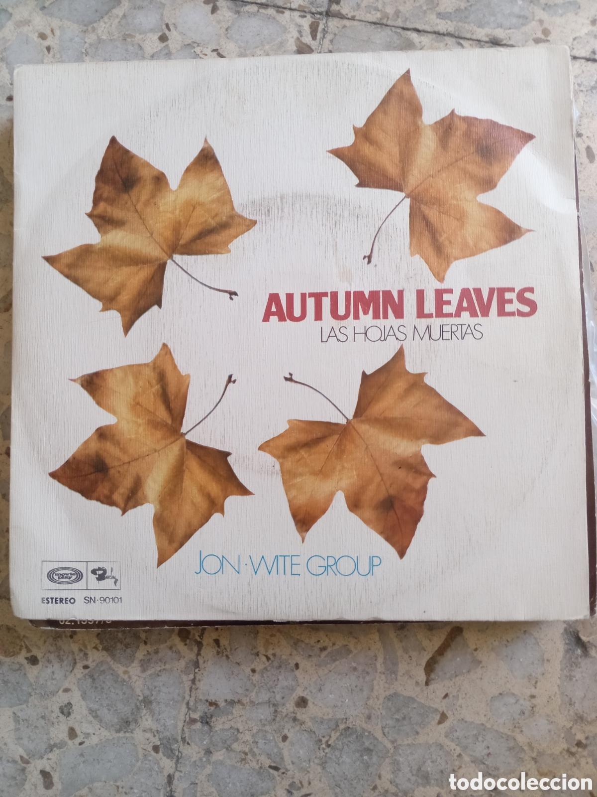Discos de vinilo: SGL JON WITE GROUP AUTUM LEAVES 1976