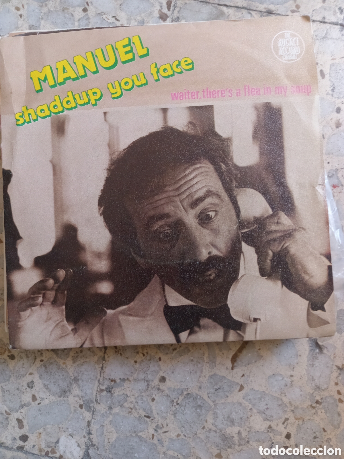 Discos de vinilo: SGL MANUEL SHADDUP YOU FACE 1981