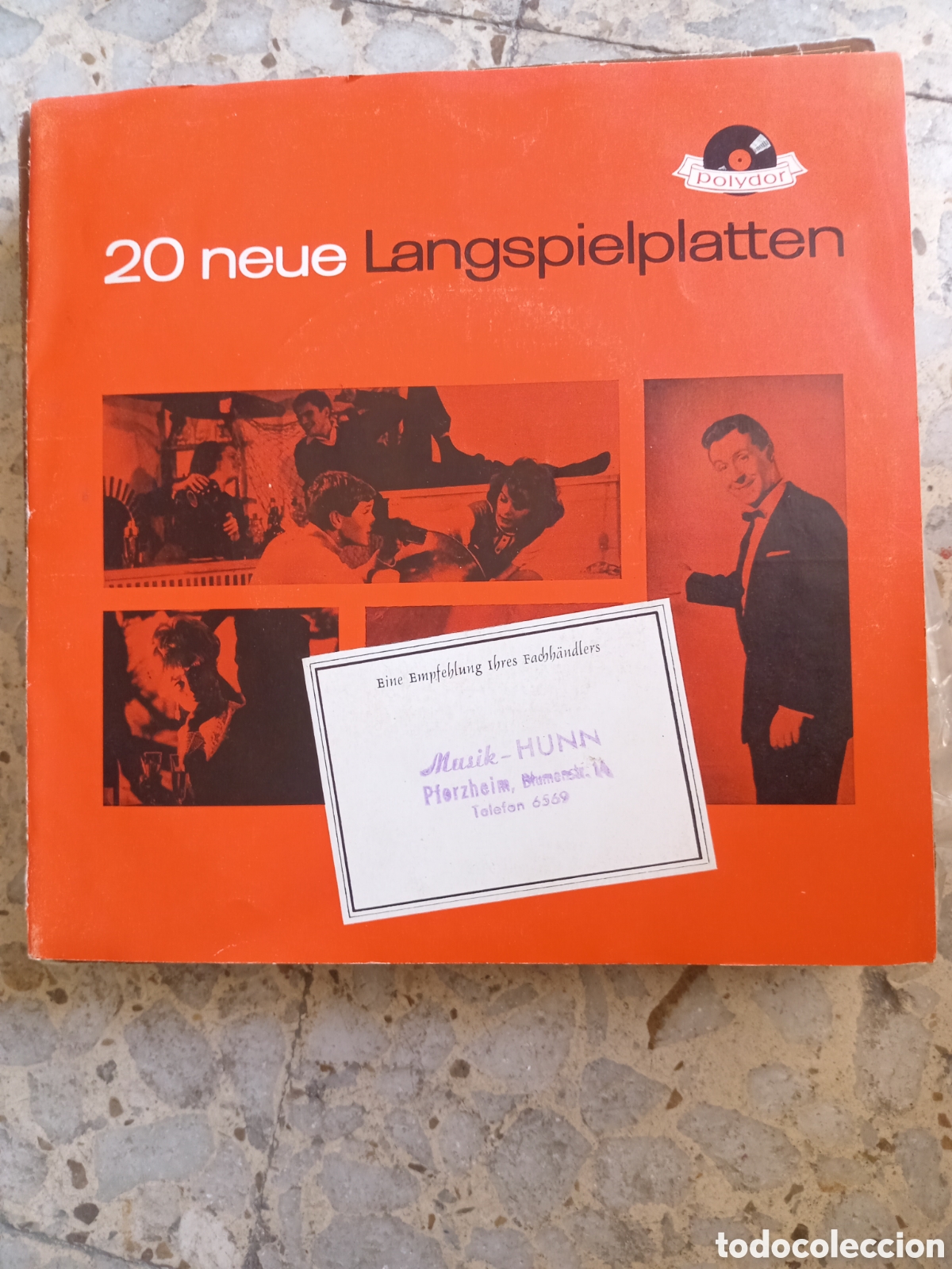 Discos de vinilo: SGL 20 NEUE LANGSPIELPLATTEN 1963 GERMANY PORTADA DOBLE