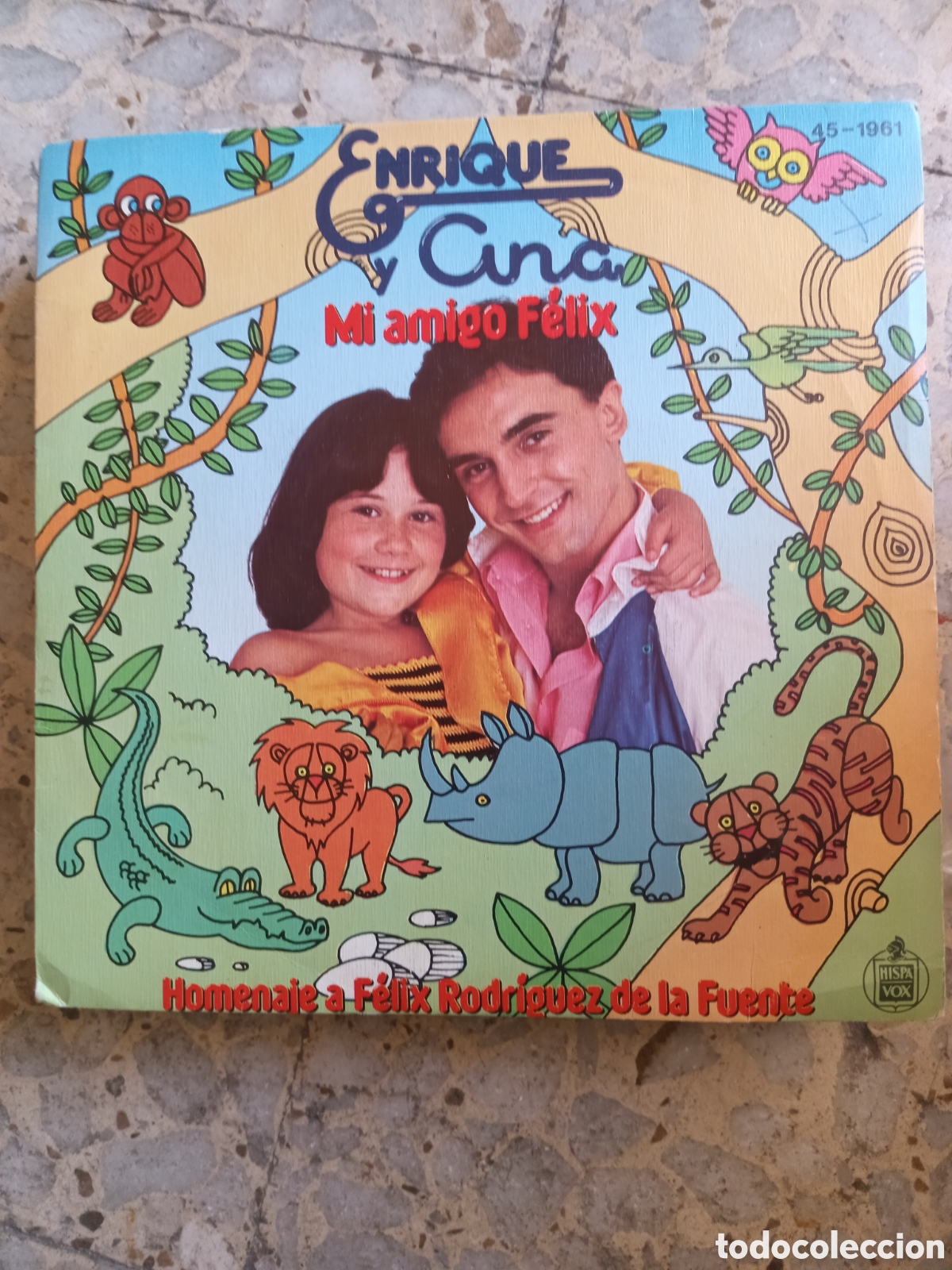 Discos de vinilo: SGL ENRIQUE Y ANA MI AMIGO FELIX GARABATOS ESPA&Ntilde;A 1980