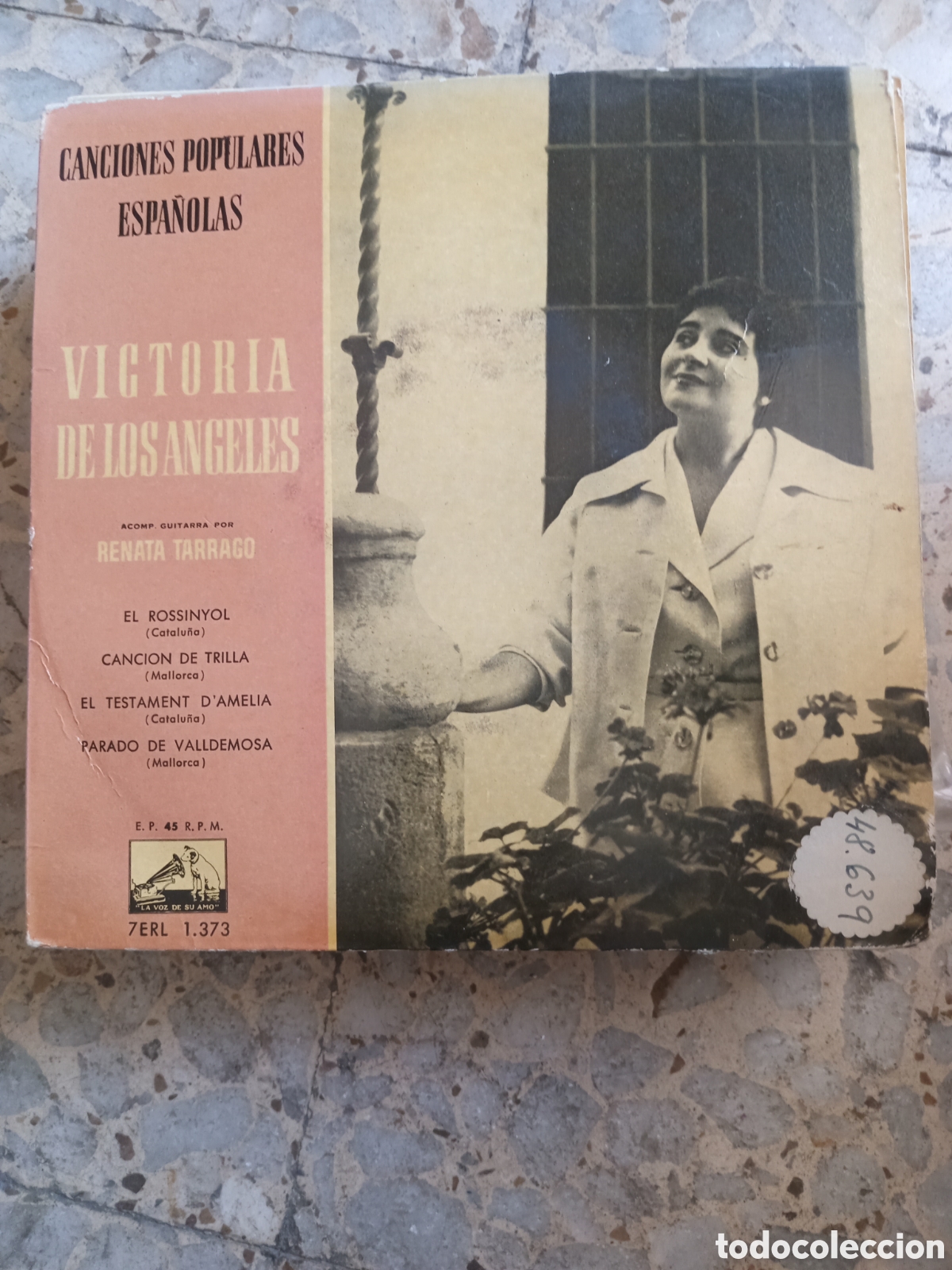 Discos de vinilo: EP VICTORIA DE LOS ANGELES RENATA TARRAGO EL ROSSINYOL 1960