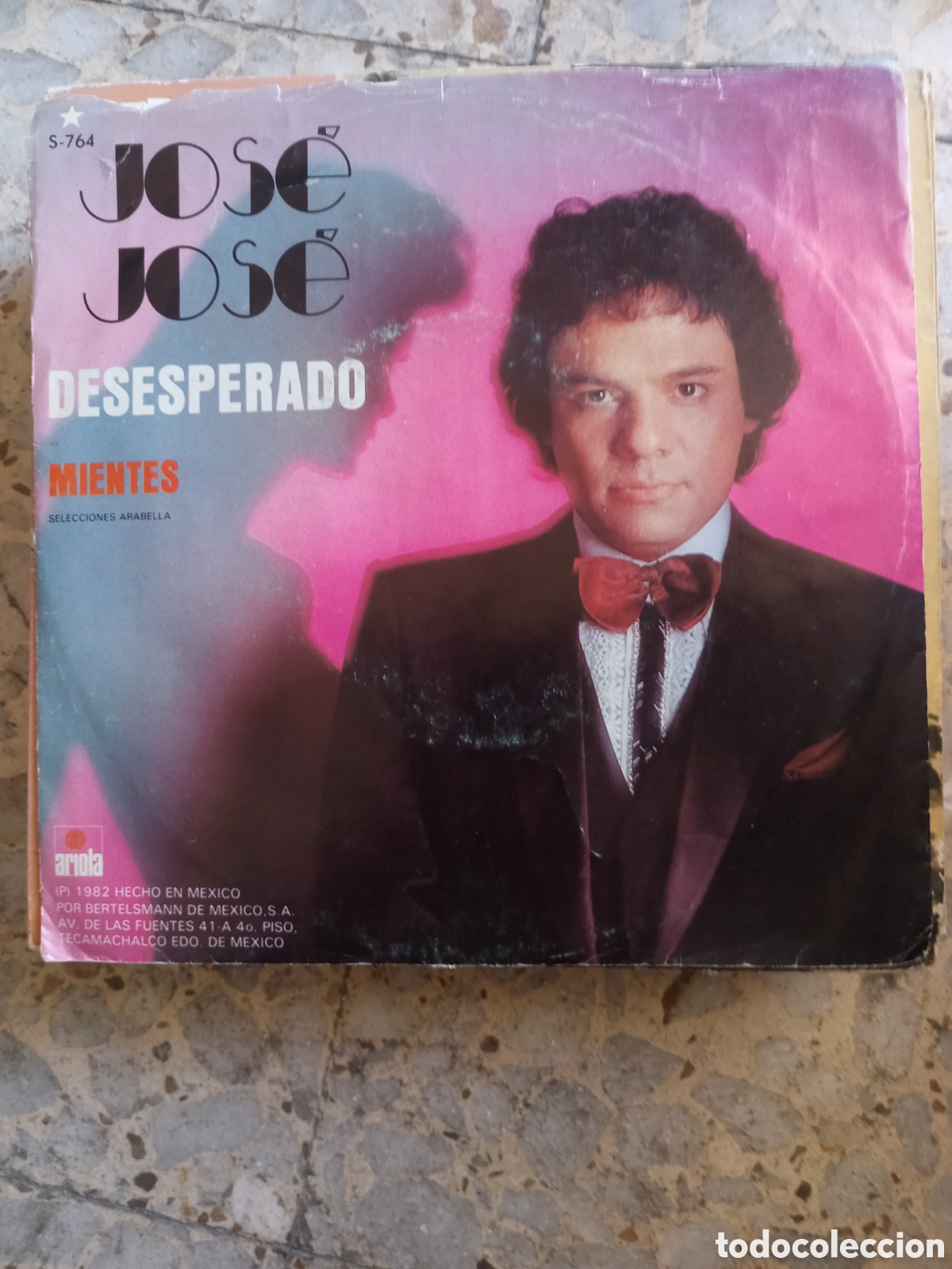 Discos de vinilo: SGL JOSE JOSE DESESPERADO MIENTES 1982 MEXICO