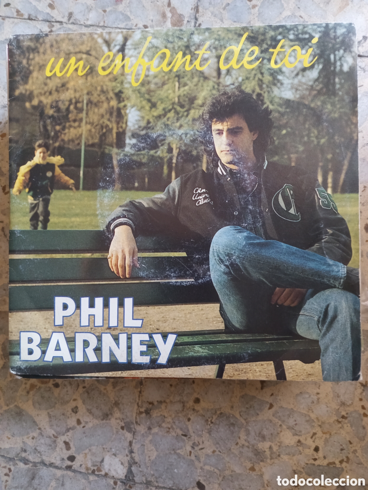 Discos de vinilo: SGL PHIL BARNEY UN ENFANT DE TOI 1987 FRANCIA