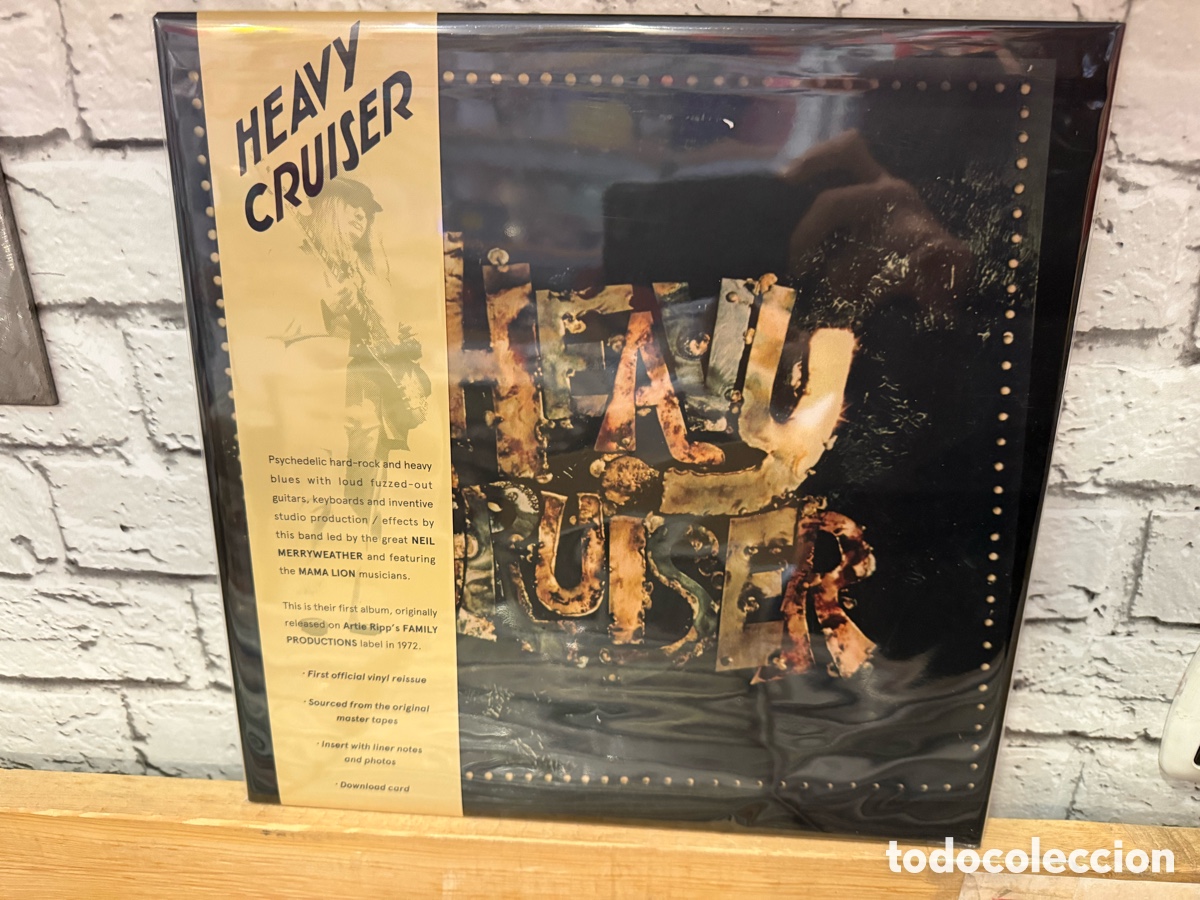 Discos de vinilo: Heavy Cruiser &lrm;&ndash; Heavy Cruiser. Lp vinilo edici&oacute;n limitada . Oficial. nuevo