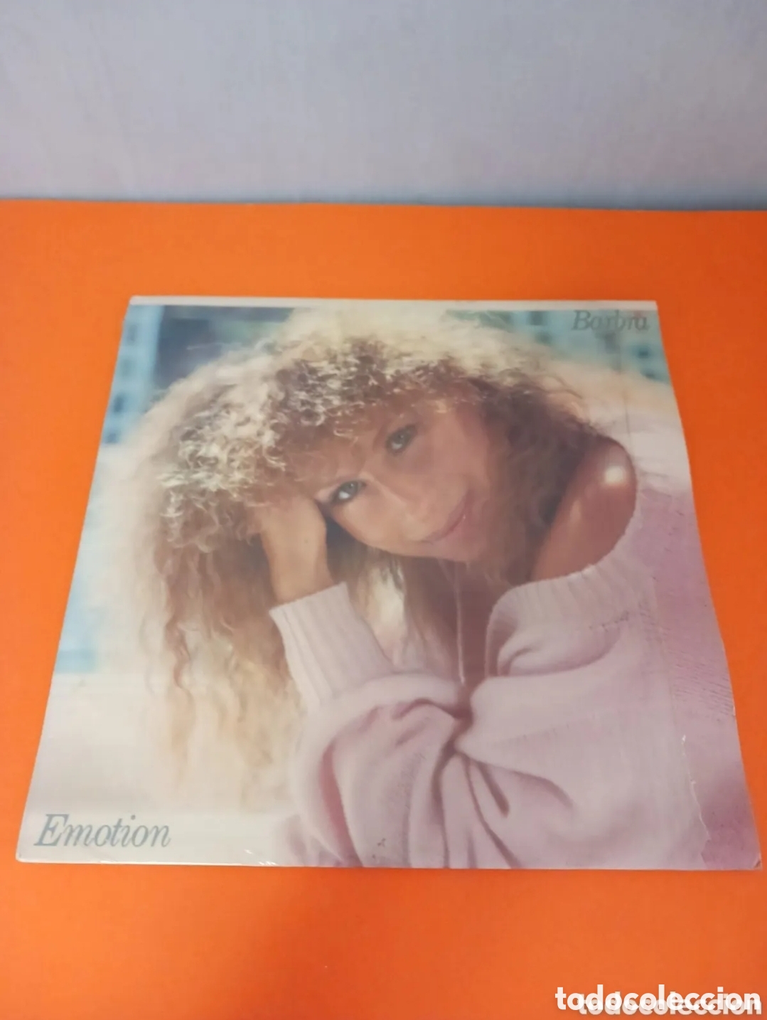 Discos de vinilo: LP, BARBRA. EMOTION. FUNCIONA.