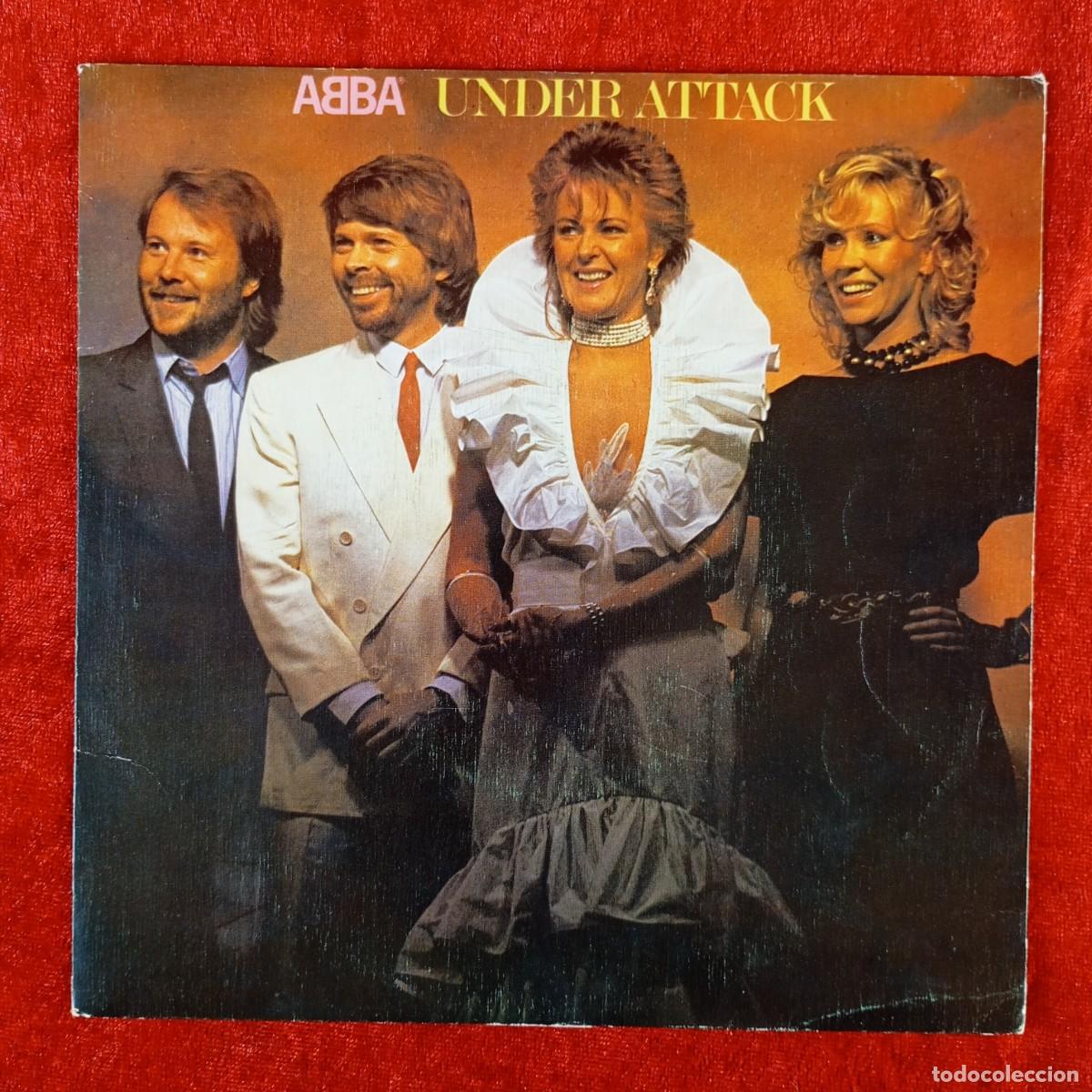 Discos de vinilo: ABBA - UNDER ATTACK - EPC A-3235 - SINGLE - DISCO VINILO / 3799