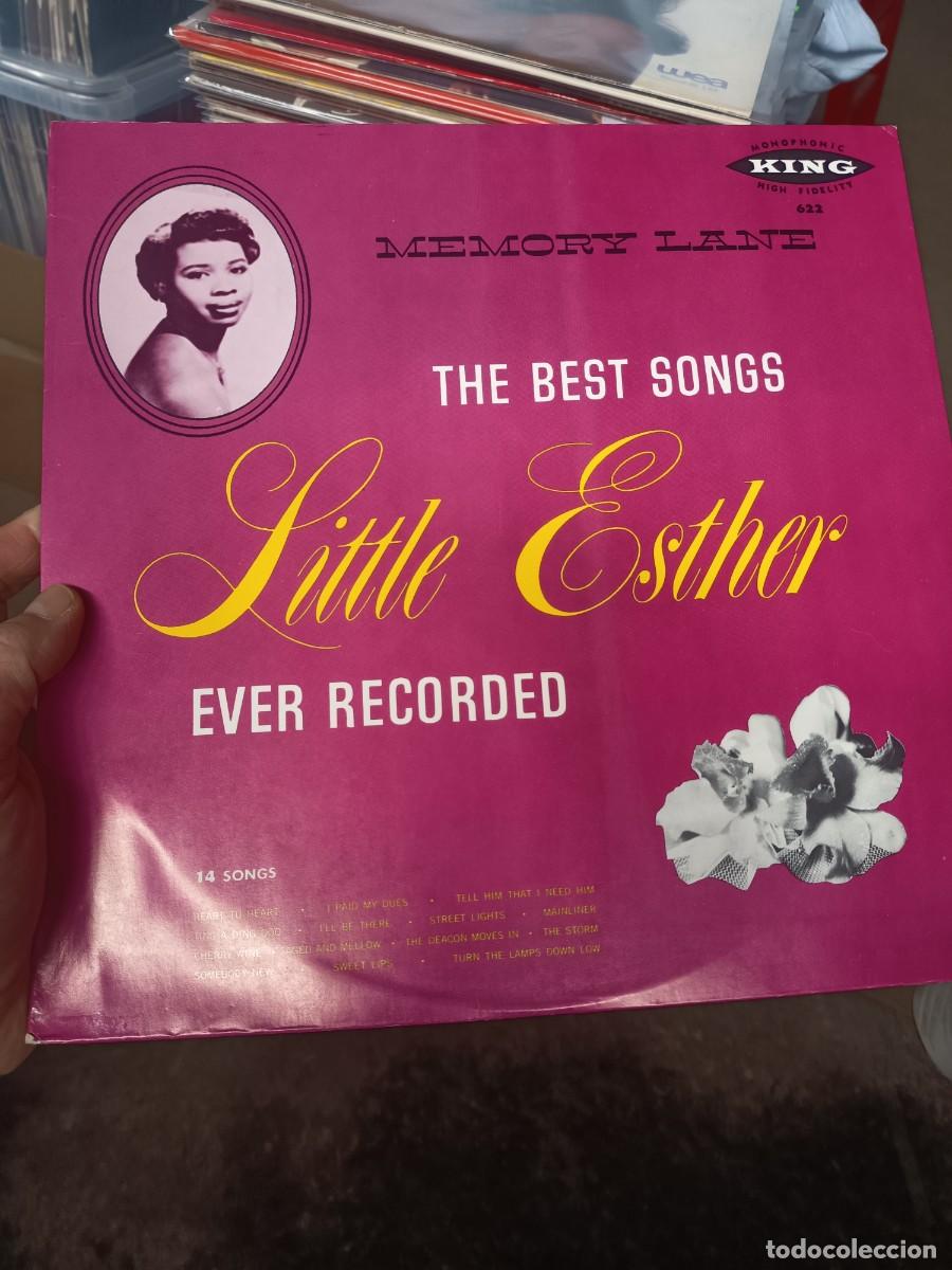 Discos de vinilo: LOTE 53, LP LITTLE ESTHER,( KLP 1987)