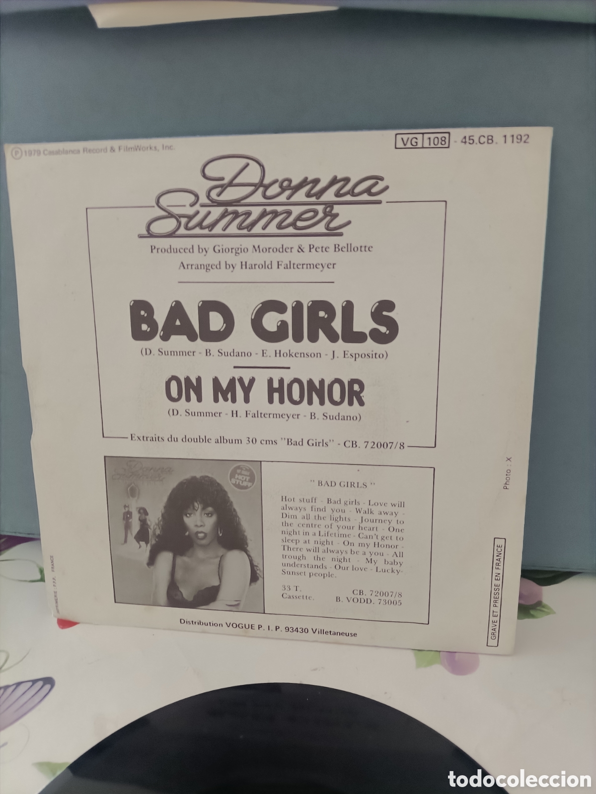 Discos de vinilo: Single Vintage, Donna Summer - Foto 3