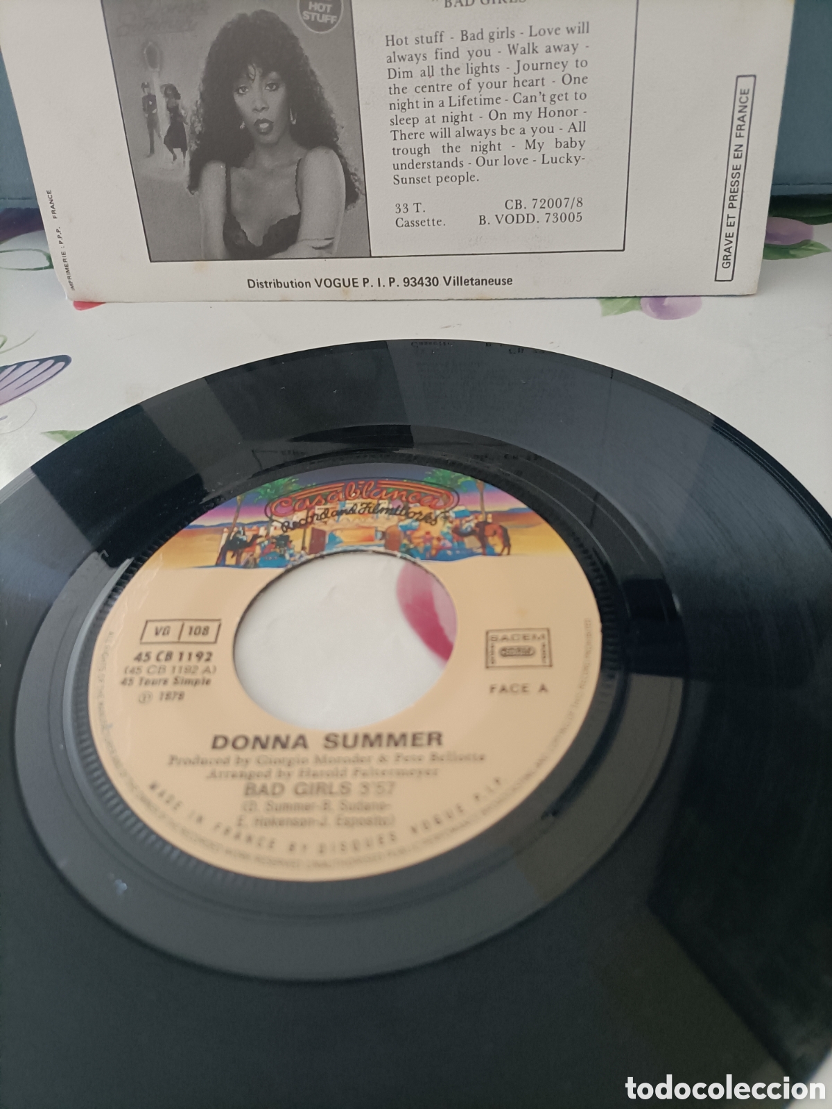 Discos de vinilo: Single Vintage, Donna Summer - Foto 4
