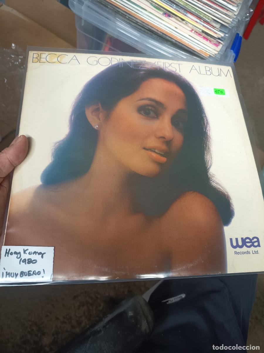 Discos de vinilo: LOTE 10, BECCA GODINEZ,( HONG KONG 1980), 1 CANTAUTORA FILIPINA,! MUY BUENO!