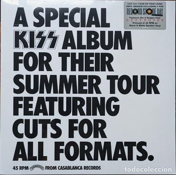Discos de vinilo: KISS - SPECIAL KISS TOUR ALBUM &middot; 12&rdquo; &middot; BLACK & WHITE SPLATTER VINYL &middot; RSD 2026 &middot; new & sealed