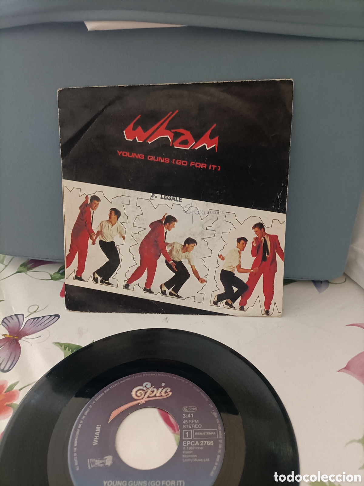 Discos de vinilo: Vinilo Single a&ntilde;os 80,Wham
