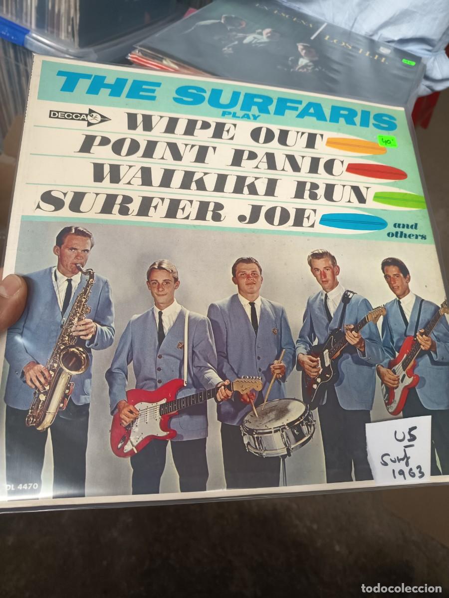 Discos de vinilo: LOTE 12, LP THE SURFARIS,( US 1963)