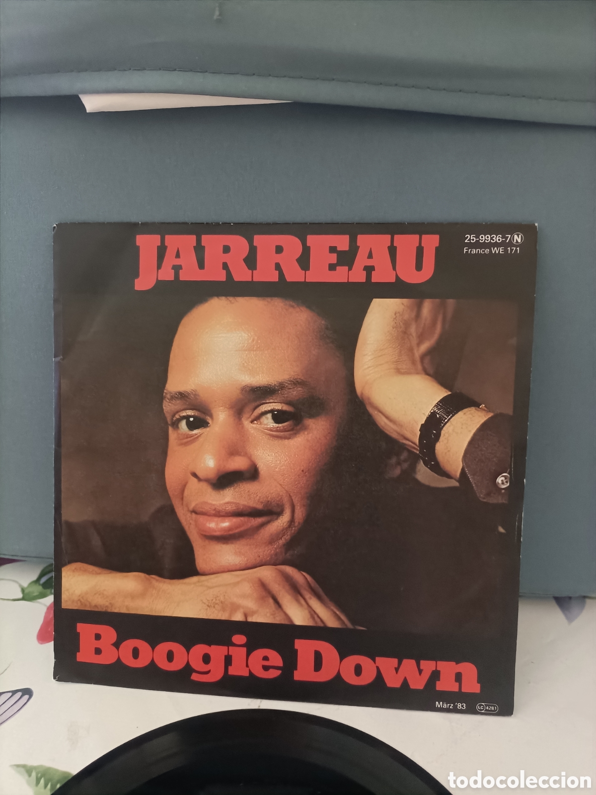 Discos de vinilo: Vinilo Single a&ntilde;os 80,Jarreau, - Foto 2