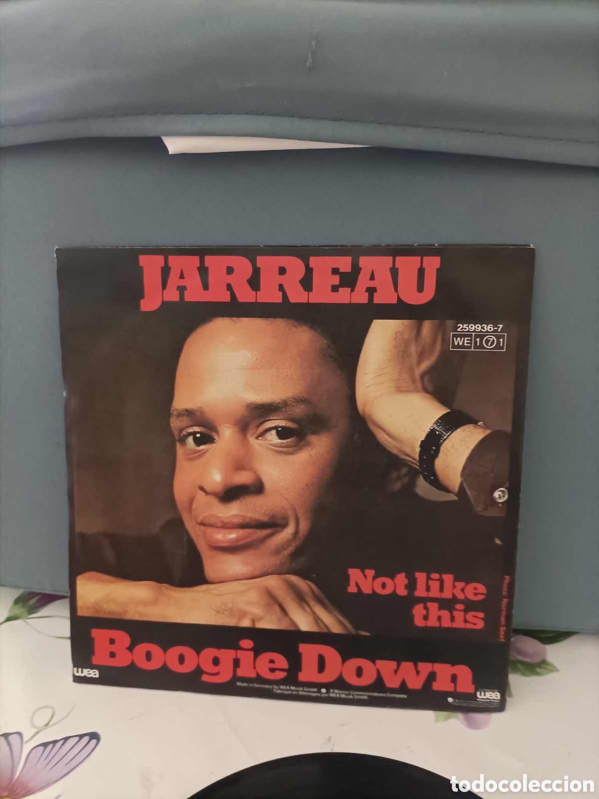 Discos de vinilo: Vinilo Single a&ntilde;os 80,Jarreau, - Foto 3