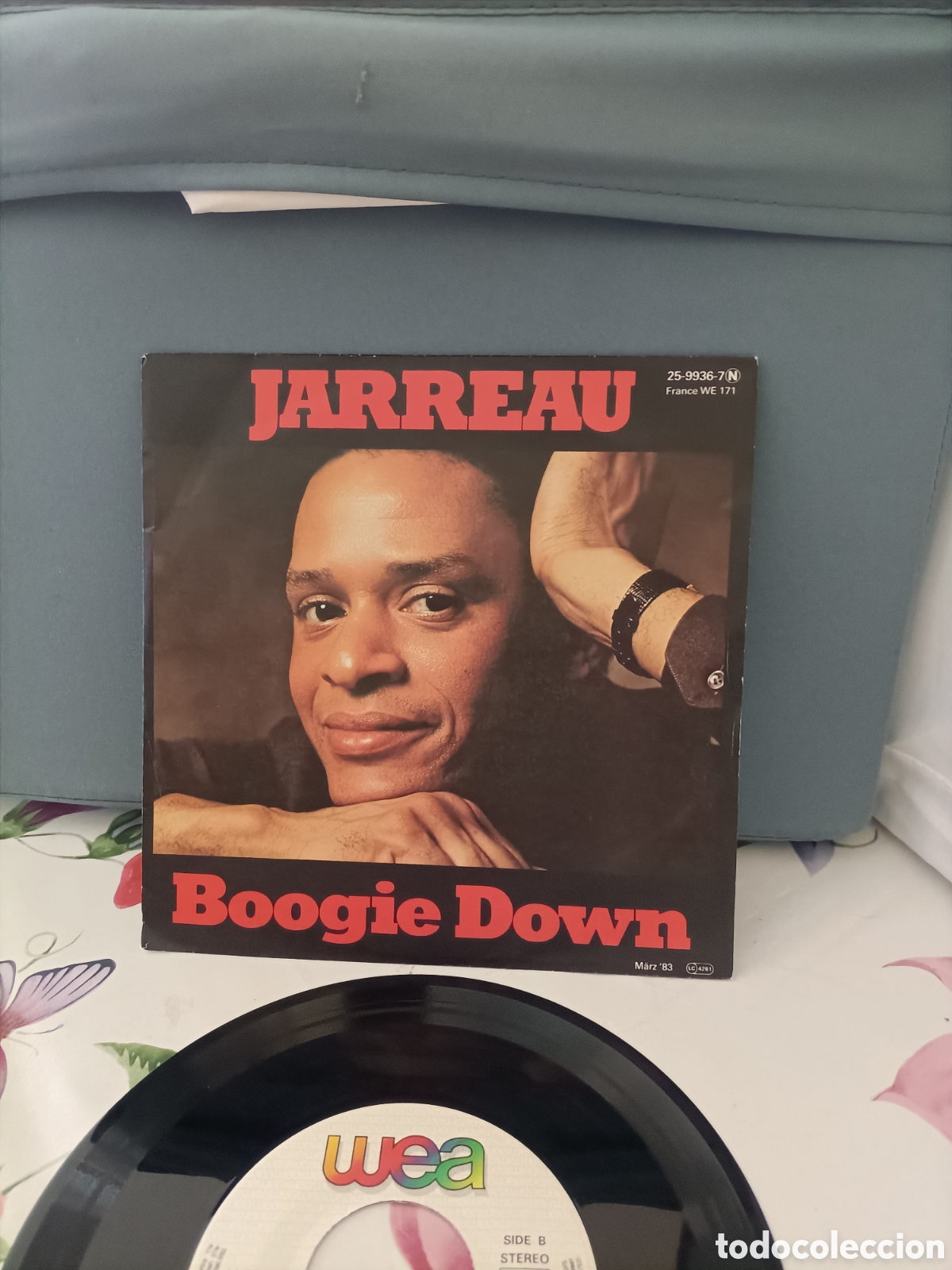 Discos de vinilo: Vinilo Single a&ntilde;os 80,Jarreau, - Foto 1