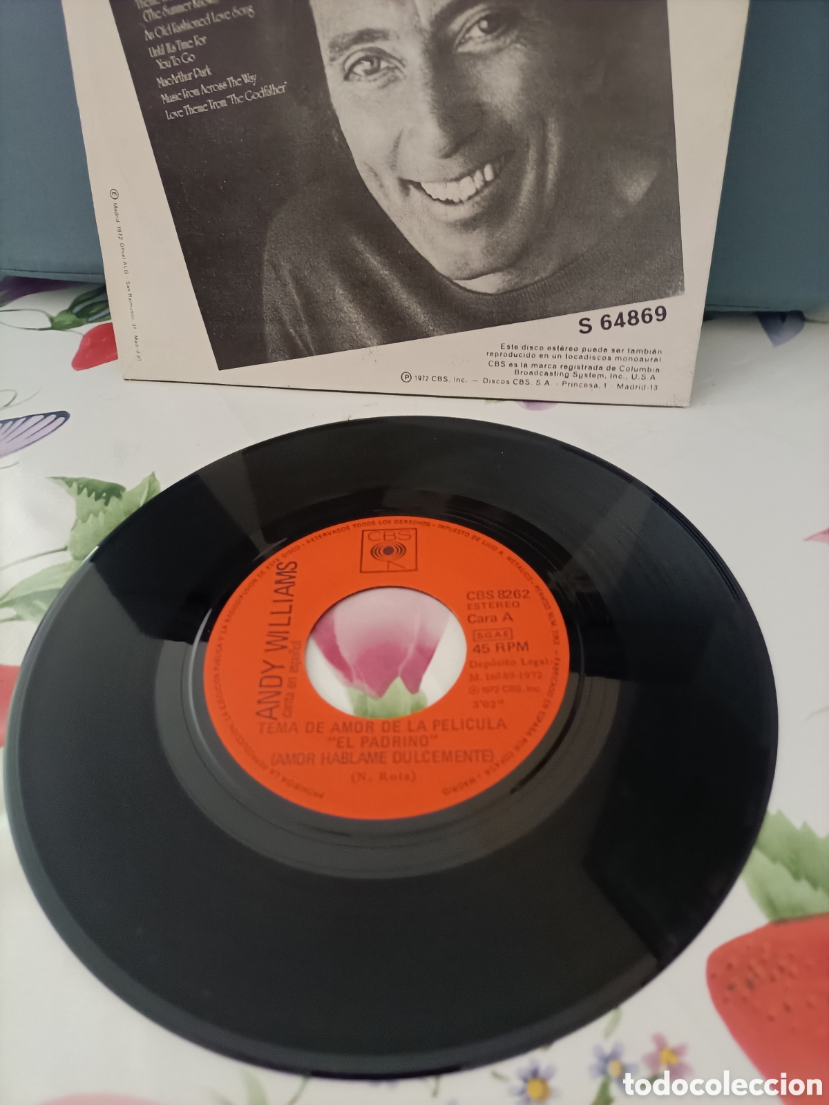 Discos de vinilo: Single Vintage,Andy Williams - Foto 7