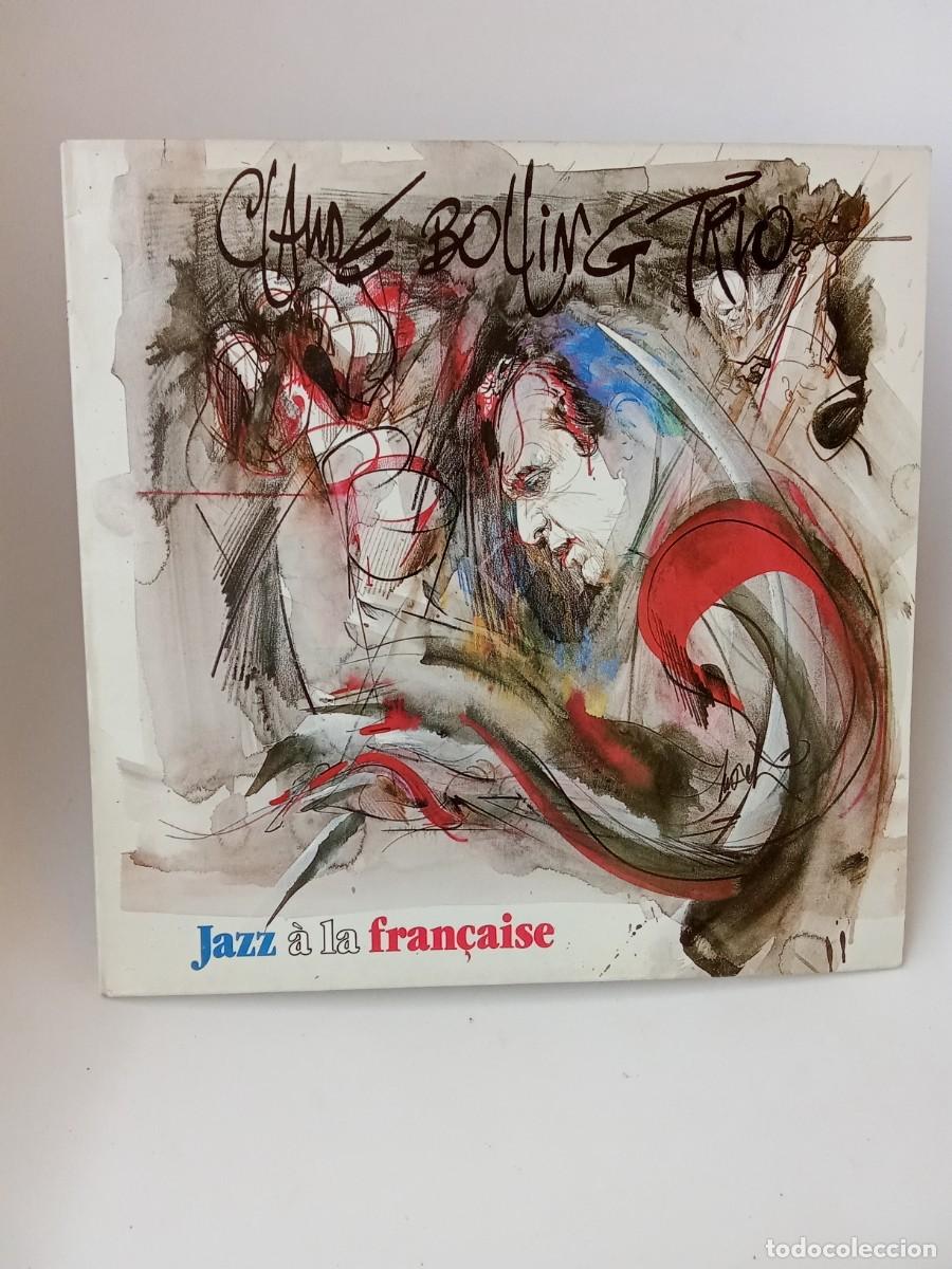Discos de vinilo: Claude Bolling Trio. Jazz &agrave; la fran&ccedil;aise