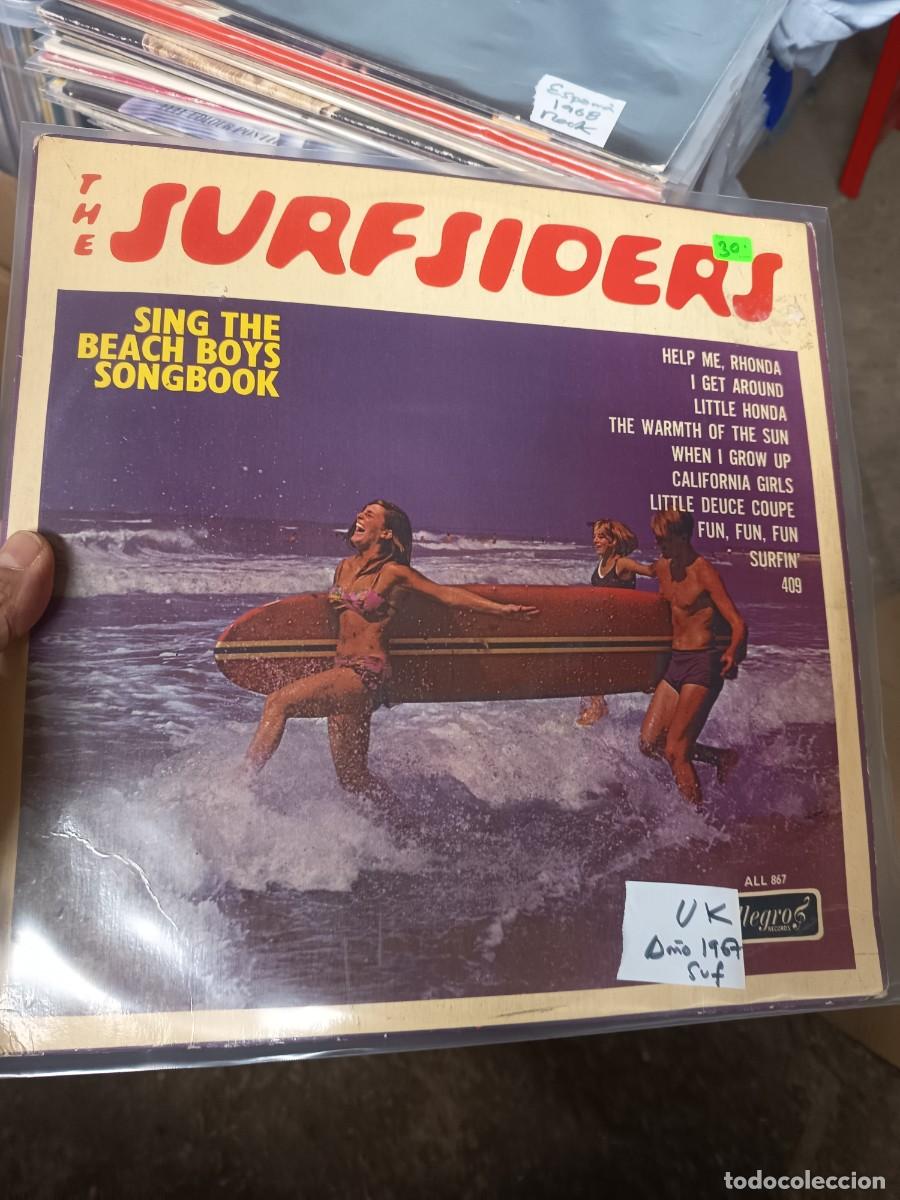 Discos de vinilo: LOTE 14, LP THE SURFSIDERS,( UK 1967)