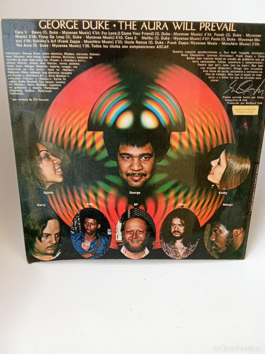 Discos de vinilo: George Duke. The aura Will prevail - Foto 2