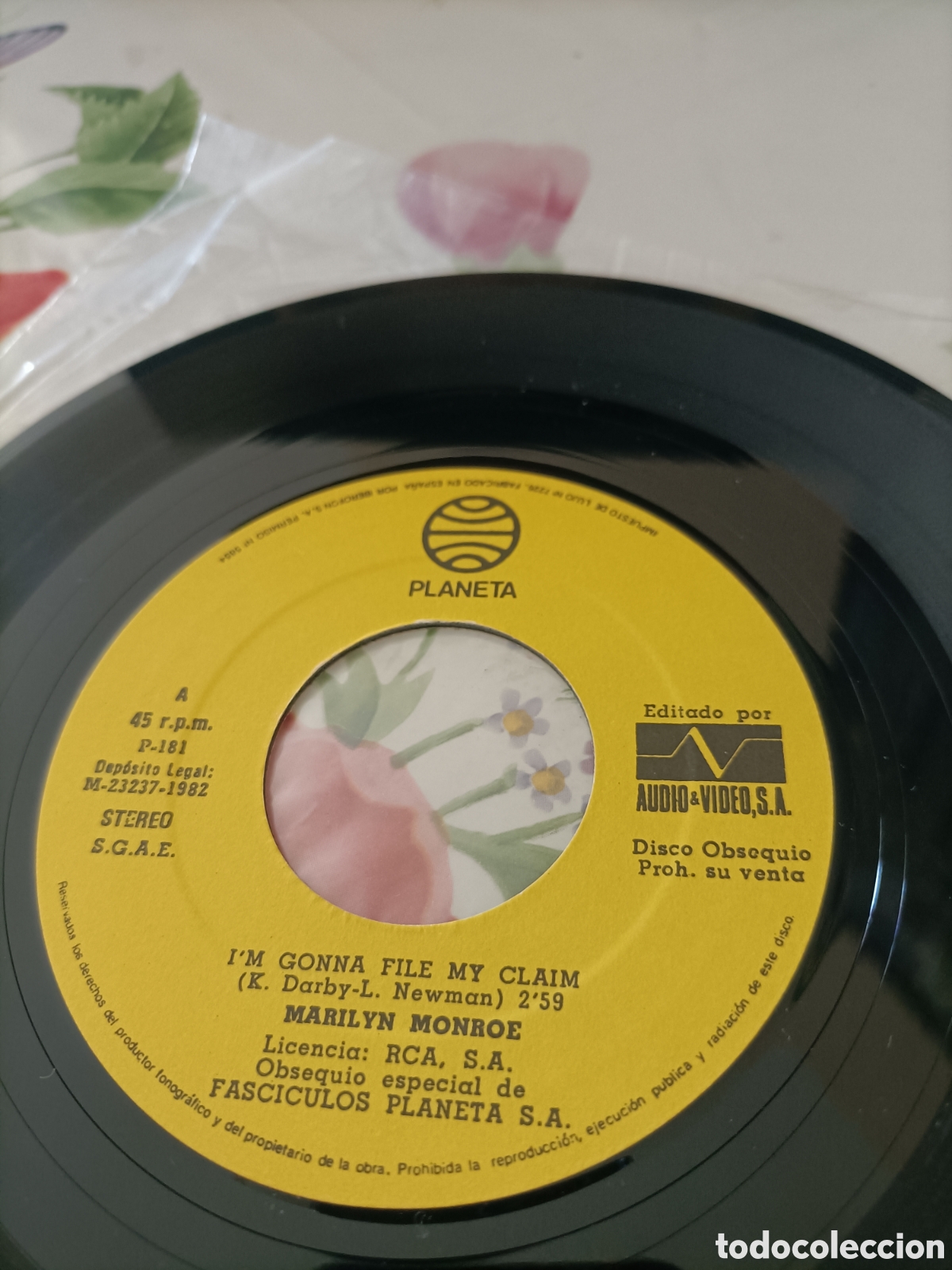 Discos de vinilo: Single a&ntilde;os 80,Marilyn Monroe - Foto 5