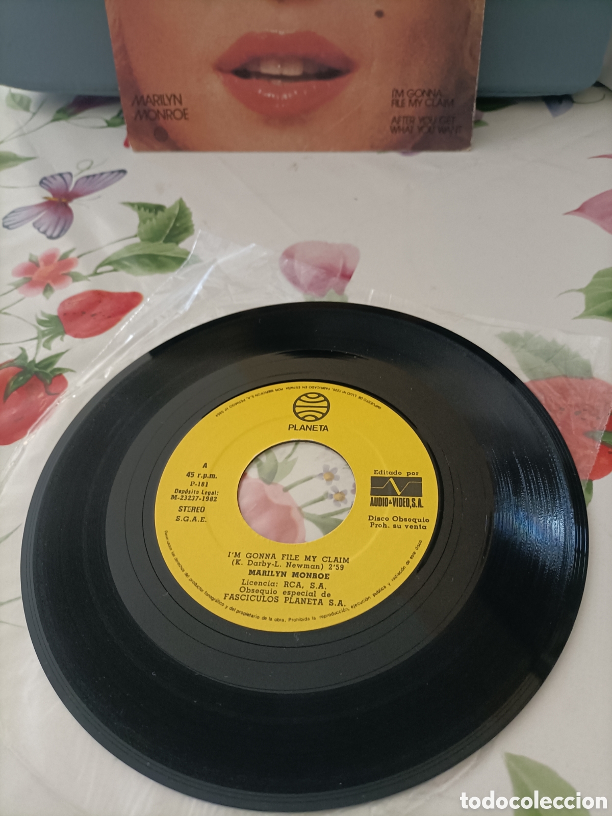 Discos de vinilo: Single a&ntilde;os 80,Marilyn Monroe - Foto 6