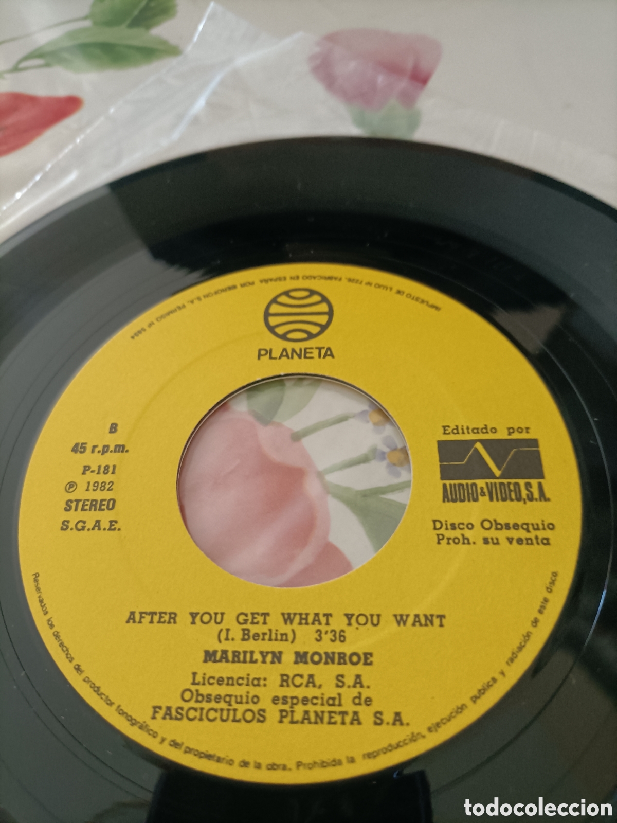 Discos de vinilo: Single a&ntilde;os 80,Marilyn Monroe - Foto 7