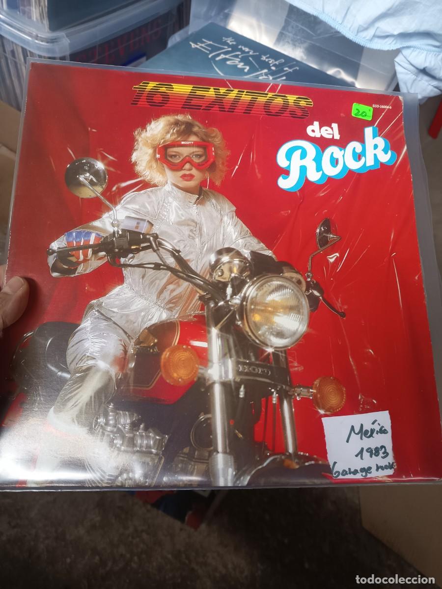 Discos de vinilo: LOTE 17, LP 16 EXITOS DEL ROCK,( MEXICO 1983)