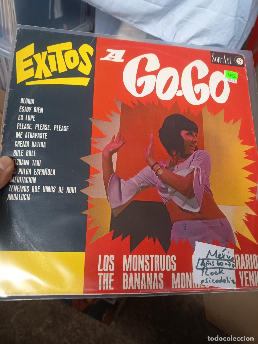 Discos de vinilo: LOTE 18, LP EXITOS A GO- GO, (MEXICO A&Ntilde;OS 50-60)