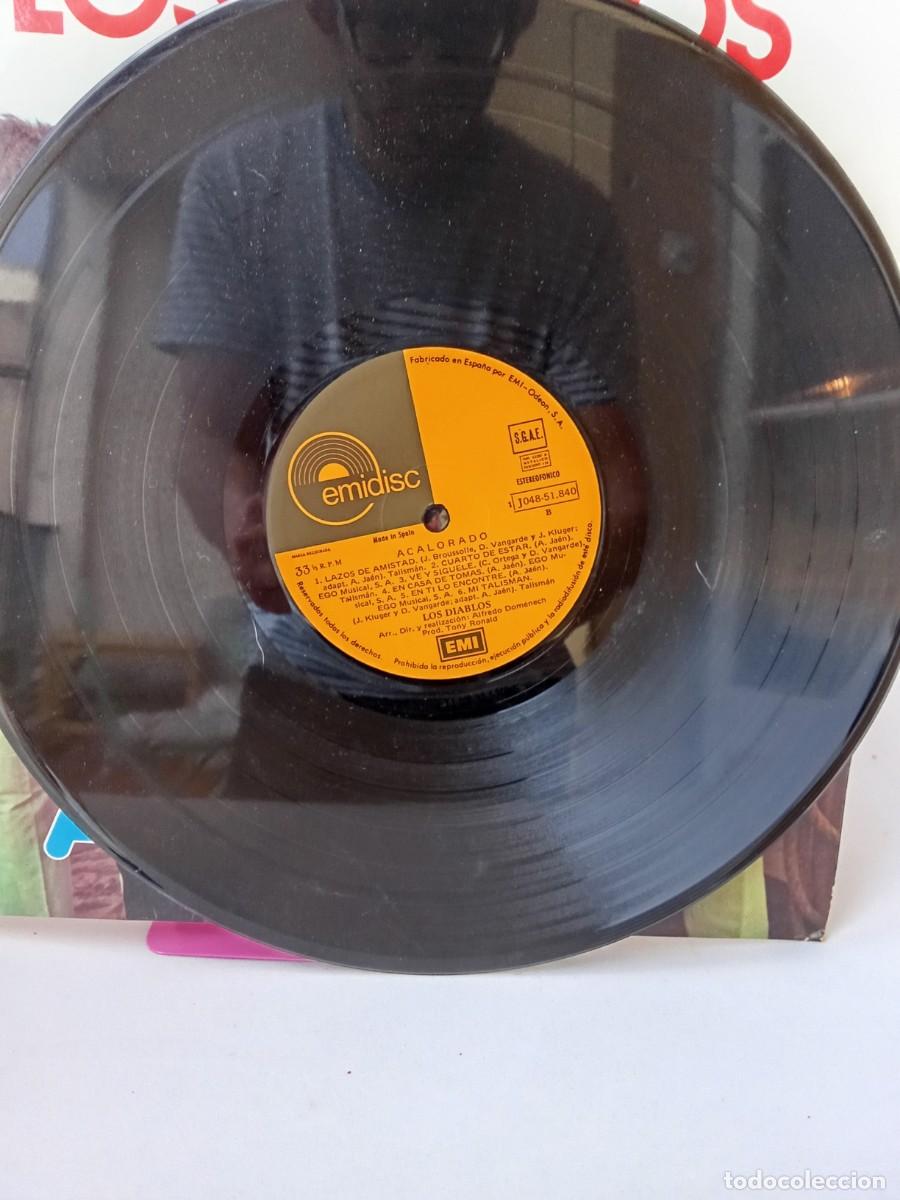 Discos de vinilo: Los Diablos. Acalorado - Foto 3