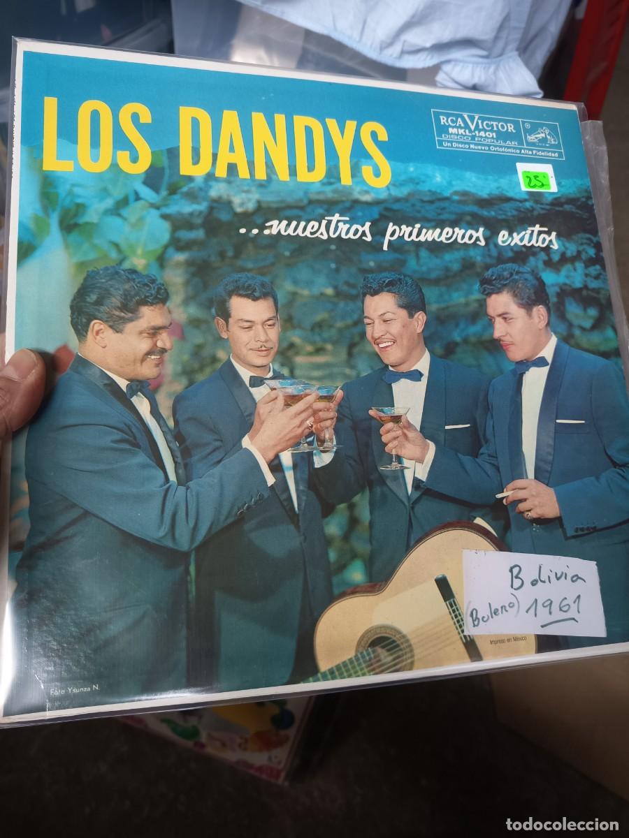Discos de vinilo: LOTE 19, LP LOS DANDYS,,( BOLIVIA 1961) BOLERO