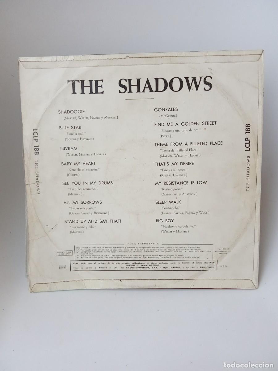 Discos de vinilo: LP The Shadows. A&ntilde;o 1962 - Foto 2