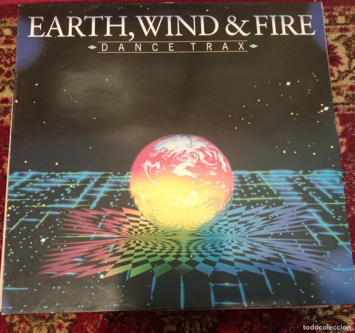 Discos de vinilo: Earth, Wind & Fire &ndash; Dance Trax Besto of Lp Europa 1988