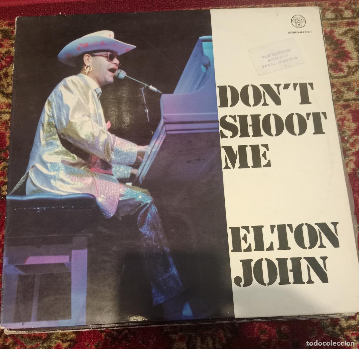 Discos de vinilo: Elton John &ndash; Don't Shoot Me I'm Only The Piano Player Lp