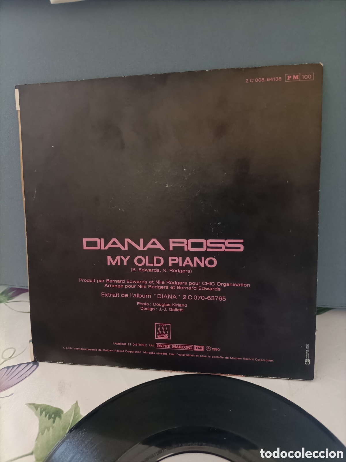 Discos de vinilo: Single a&ntilde;os 70,Diana Ross - Foto 3