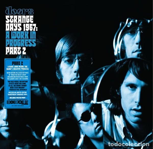 Discos de vinilo: THE DOORS STRANGE DAYS 1967: A WORK IN PROGRESS, PART 2 &middot; LP &middot; TURQUOISE VINYL RSD 2026 new & sealed