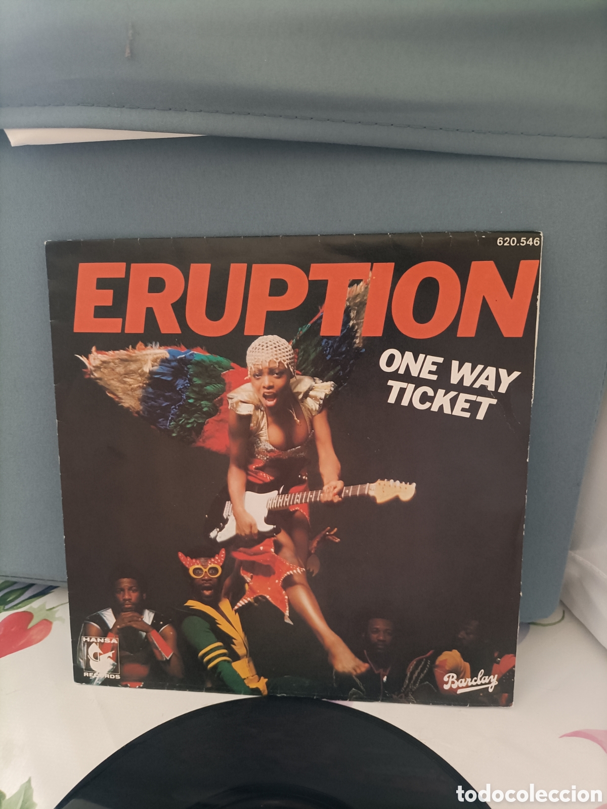 Discos de vinilo: Single a&ntilde;os 90,Eruption - Foto 2
