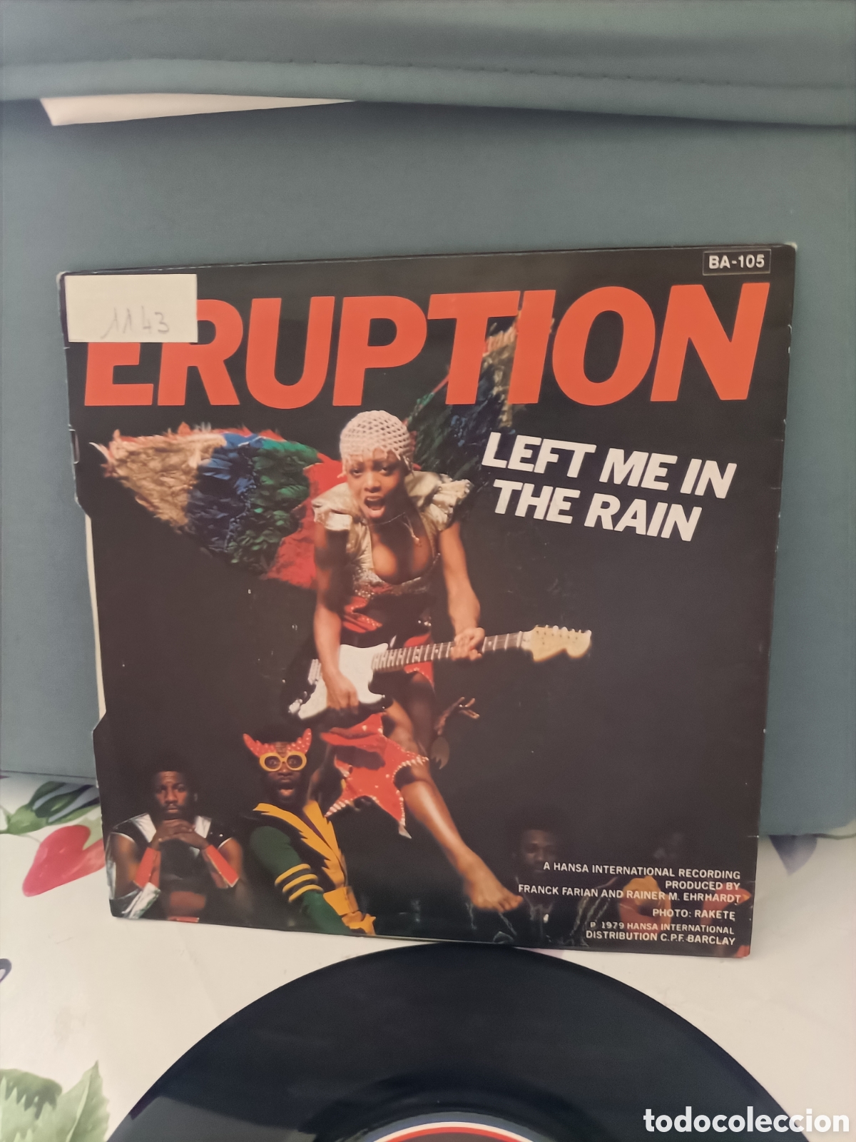 Discos de vinilo: Single a&ntilde;os 90,Eruption - Foto 3