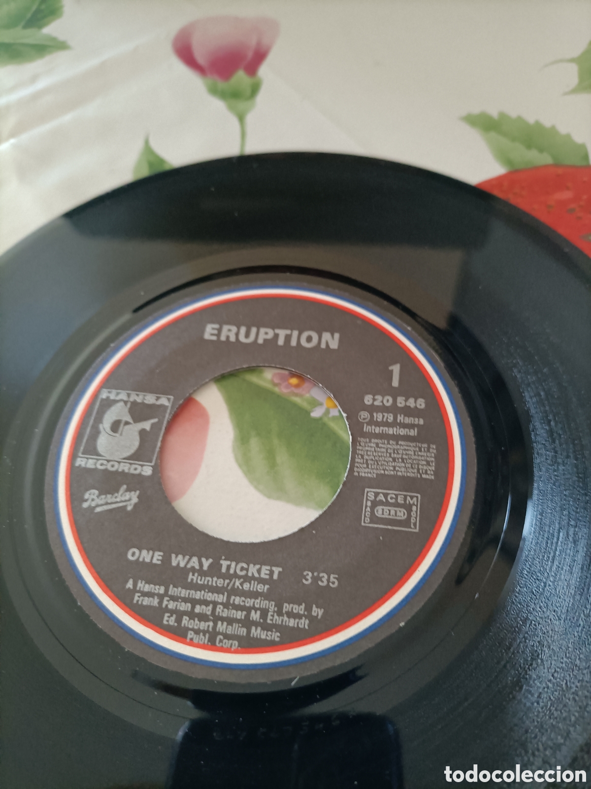 Discos de vinilo: Single a&ntilde;os 90,Eruption - Foto 4