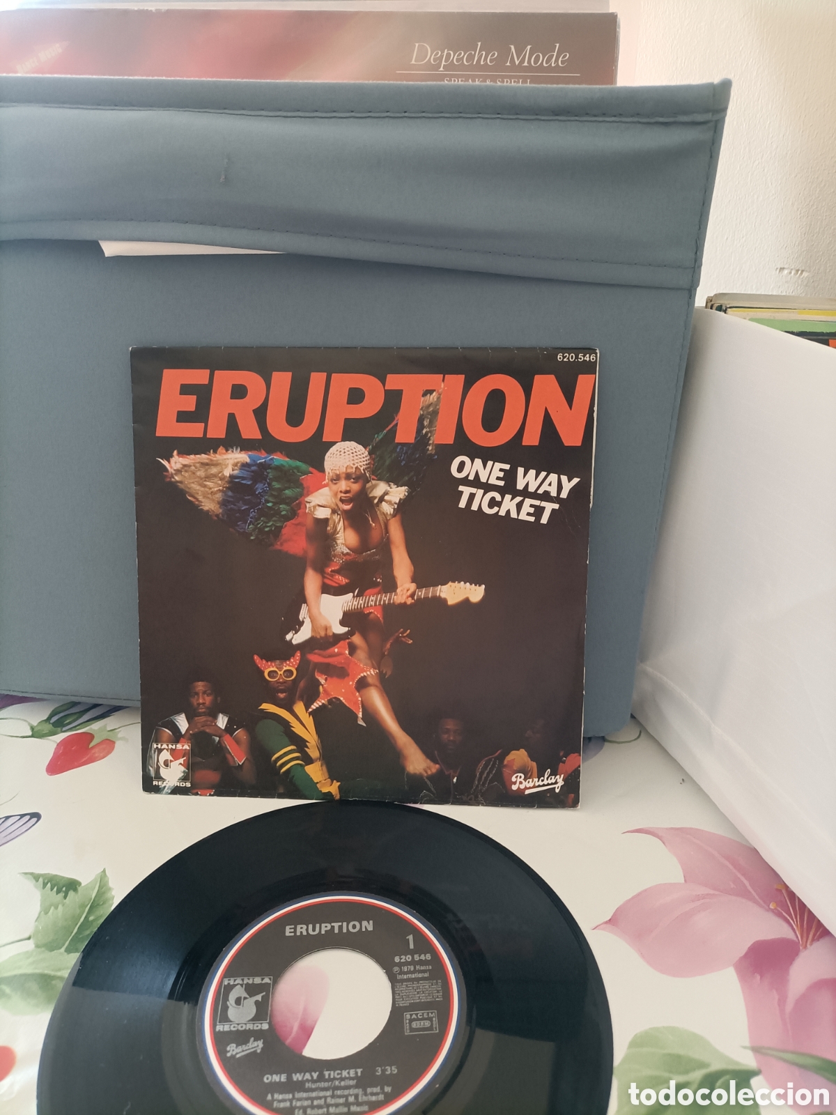 Vinyl-Schallplatten: Single a&ntilde;os 90,Eruption