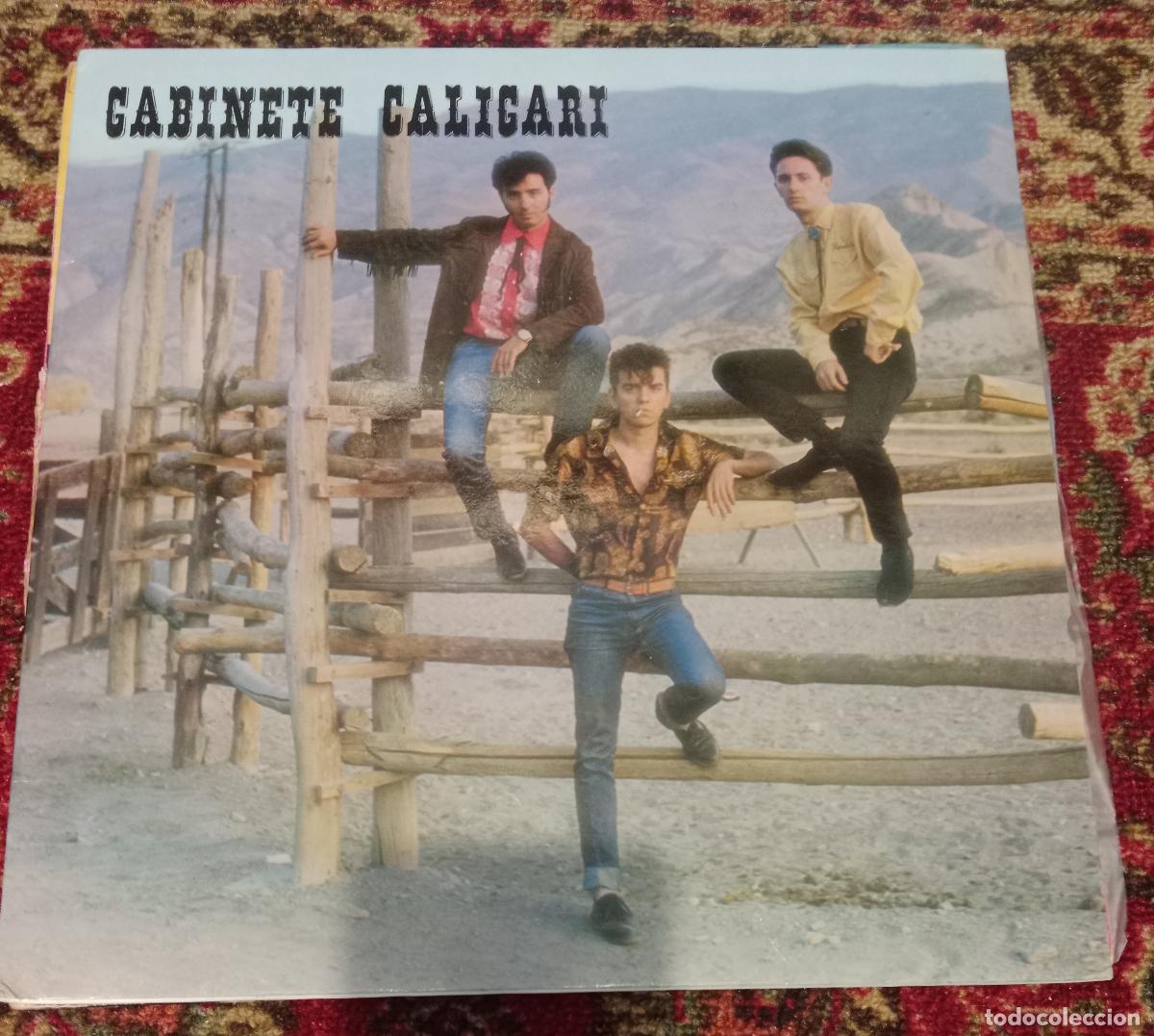 Discos de vinilo: Gabinete Caligari &lrm;&ndash; Que Dios Reparta Suerte Lp Espa&ntilde;a 1983