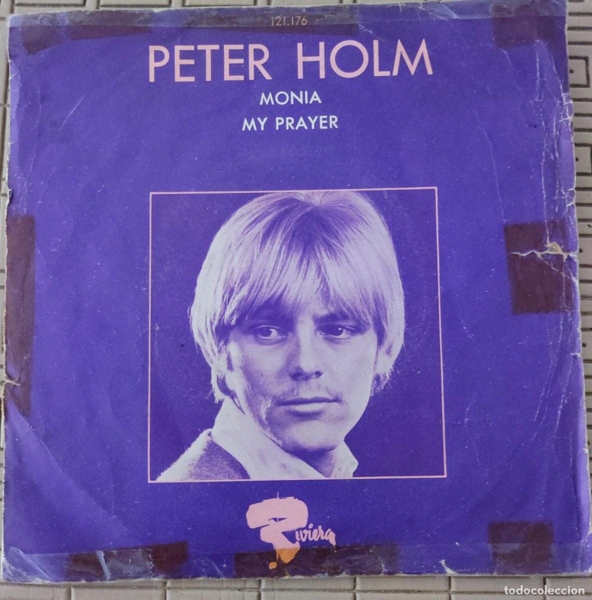 Discos de vinilo: Disco Vinilo Single (45 RPM) - Peter Holm &rdquo;Monia&rdquo; (&Eacute;xito a&ntilde;os 60)